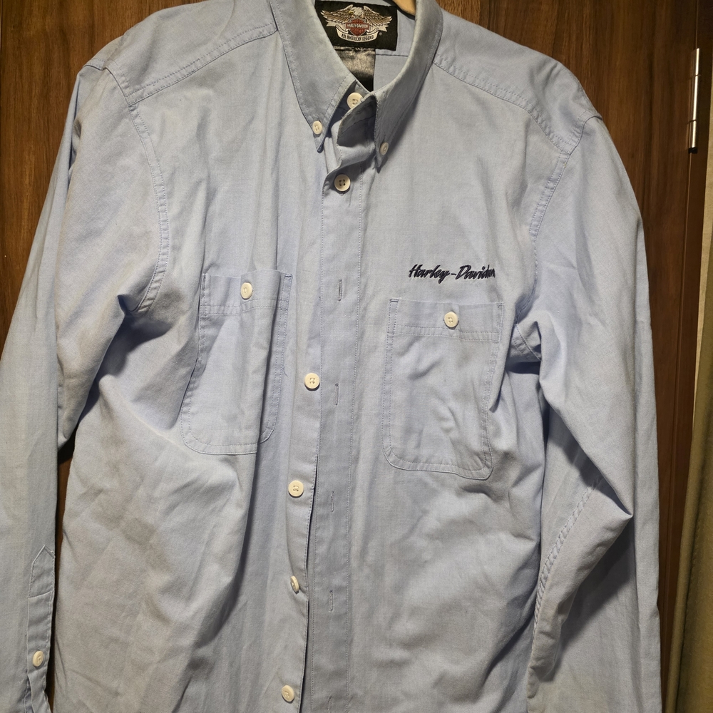 Harley-Davidson Sky Blue Casual Shirt